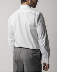 Castello d'Oro White 100% Cotton Shirt thumbnail 5